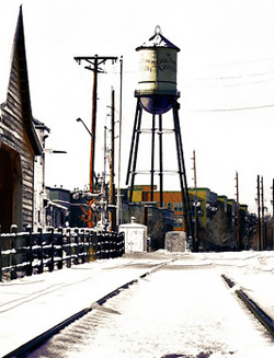 Water tower at Arvada Colorado